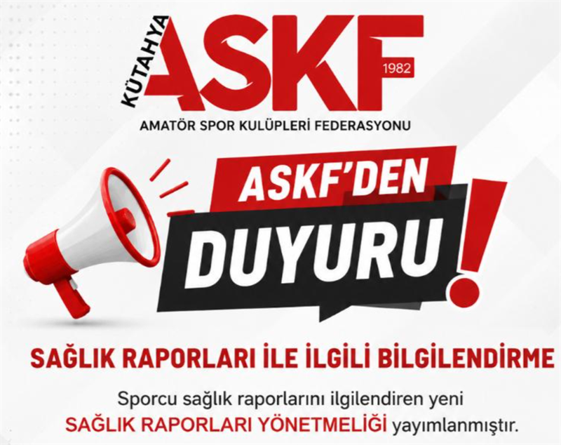 SPORCU SAĞLIK RAPORLARINI İLGİLENDİREN SAĞLIK RAPORLARI YÖNETMELİĞİ YAYINLANDI